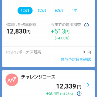 PayPayボーナス運用